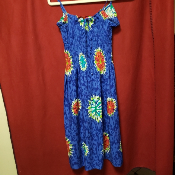 COCOWALK- 100% RAYON MINI SUNDRESS/OS-S-M/EGPLC - Picture 2 of 5
